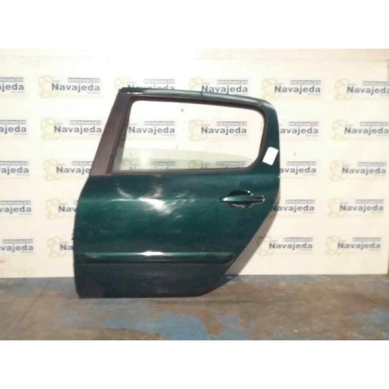 Recambio de puerta trasera izquierda para peugeot 307 (s1) referencia OEM IAM  VERDE 