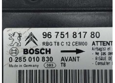 Recambio de centralita airbag para peugeot 3008 confort referencia OEM IAM 9675181780 0285010830  2