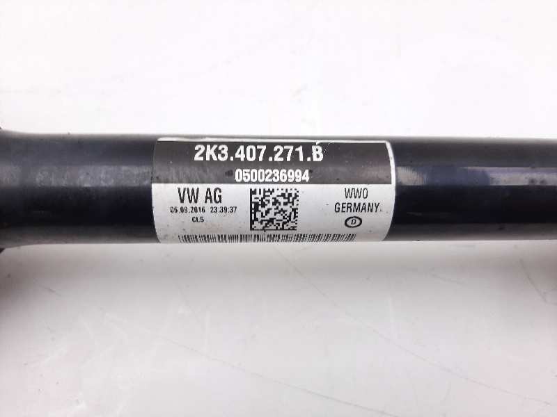 Recambio de transmision delantera izquierda para volkswagen caddy furgón/kombi furgón bluemotion referencia OEM IAM 2K3407271B  