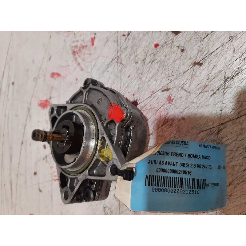 Recambio de depresor freno / bomba vacio para audi a6 avant (4b5) 2.5 v6 24v tdi referencia OEM IAM 059145100B 72218501 
