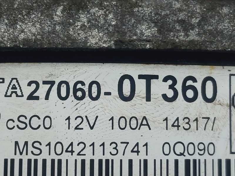 Recambio de alternador para toyota verso active referencia OEM IAM 270600T360  