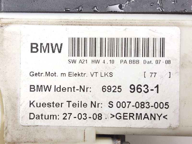 Recambio de elevalunas delantero izquierdo para bmw x3 (e83) xdrive 20d referencia OEM IAM 69259631 E840311302 