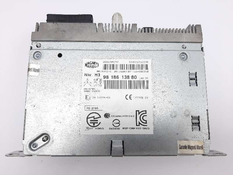 Recambio de sistema audio / cd para citroën c4 cactus rip curl referencia OEM IAM 9818613880  