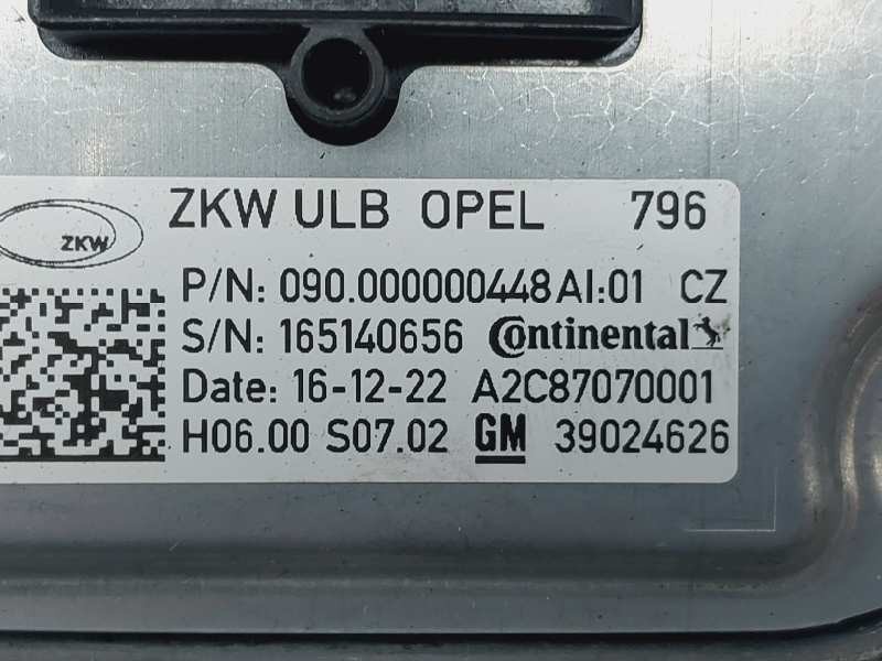 Recambio de centralita faros xenon para opel astra k lim. 5türig selective referencia OEM IAM 39024626 A2C87070001 