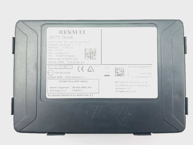 Recambio de modulo electronico para renault megane iv berlina 5p limited referencia OEM IAM 282757006R 51986222 