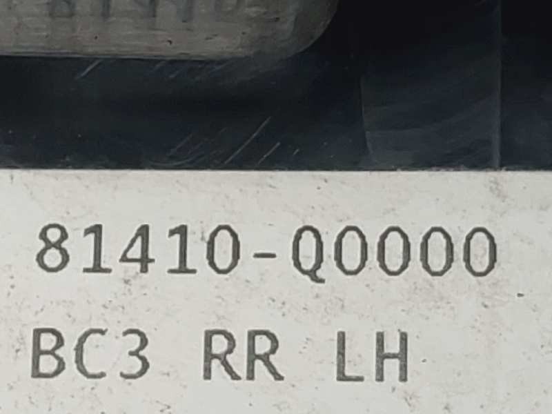 Recambio de cerradura puerta trasera izquierda para hyundai i20 klass referencia OEM IAM 81410Q0000  
