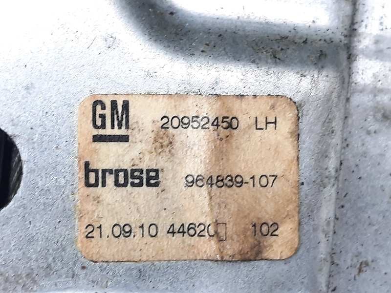 Recambio de elevalunas trasero izquierdo para opel insignia sports tourer edition referencia OEM IAM 20952450 964839107 91028110