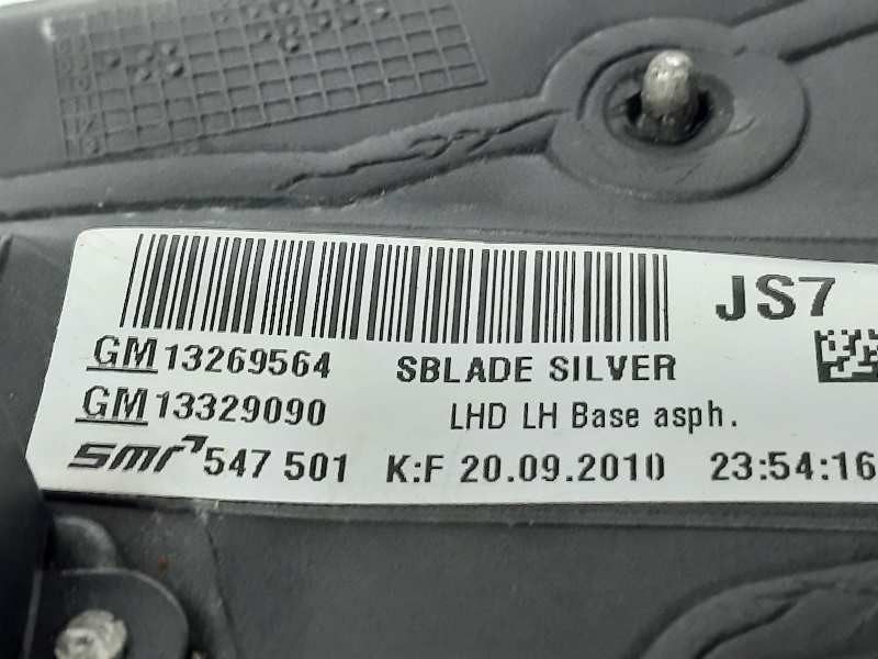 Recambio de retrovisor izquierdo para opel insignia sports tourer edition referencia OEM IAM 13269564 13329090 