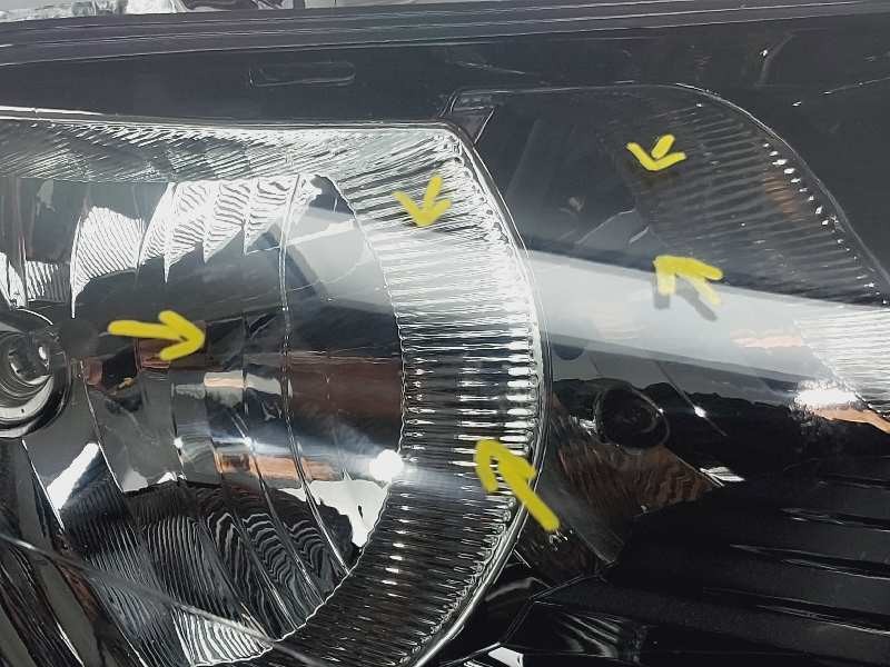 Recambio de faro derecho para renault scenic iii expression referencia OEM IAM 085511177R 260107192R 