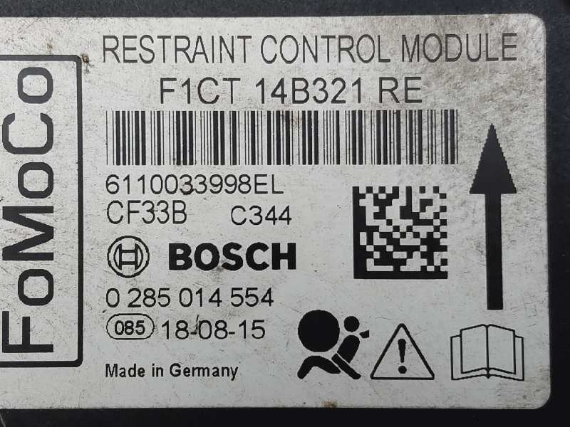 Recambio de kit airbag para ford c-max (ceu) trend referencia OEM IAM F1CT14B321RE 0285014554 F1EBA042B85AD3ZHE