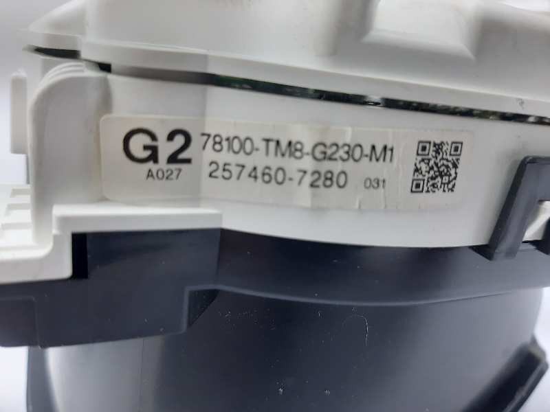 Recambio de cuadro instrumentos para honda insight (ze2) comfort referencia OEM IAM 78100TM8G230 2574607280 78100TM8G230M1