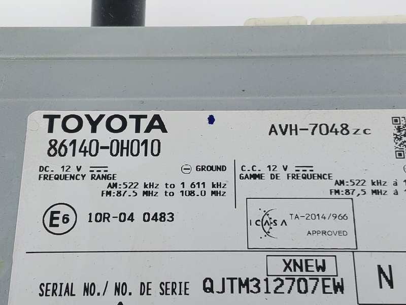 Recambio de sistema audio / cd para toyota aygo x-cite referencia OEM IAM 861400H010 AVH7048ZC 