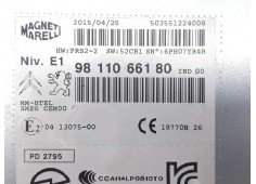Recambio de sistema audio / cd para peugeot 2008 (--.2013) style referencia OEM IAM 9811066180   2