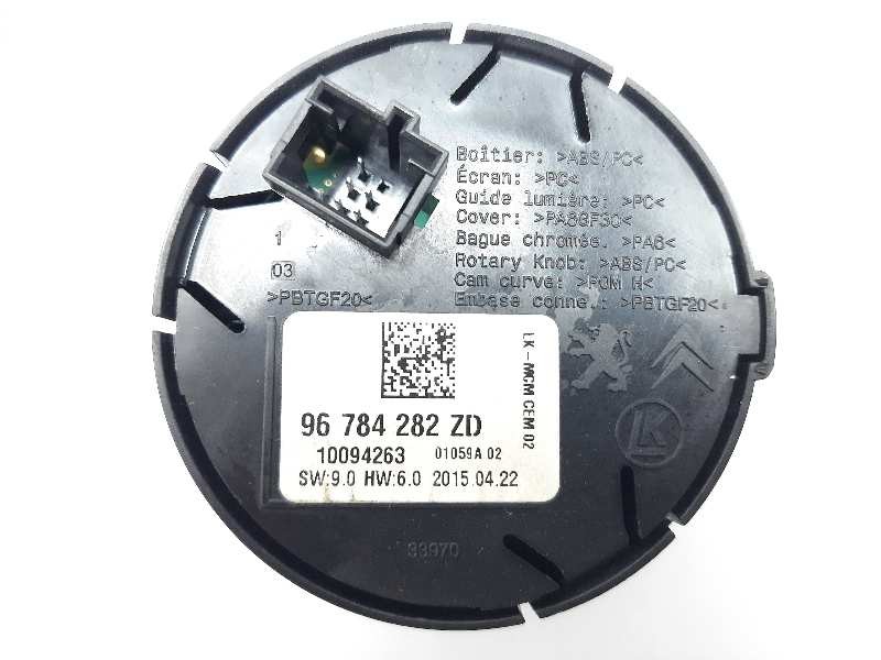 Recambio de mando multifuncion para peugeot 2008 (--.2013) style referencia OEM IAM 96784282ZD  