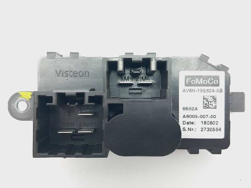 Recambio de resistencia calefaccion para ford c-max (ceu) trend referencia OEM IAM AV6N19E624AB A600500700 