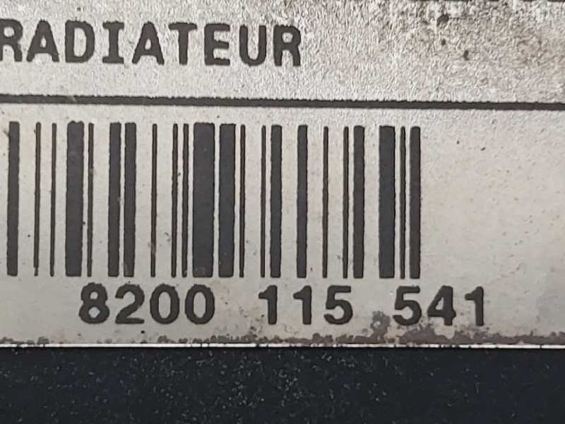 Recambio de radiador agua para renault megane ii berlina 5p authentique referencia OEM IAM 8200115541  