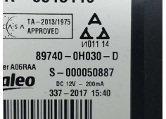 Recambio de modulo electronico para toyota aygo x-cite referencia OEM IAM 897400H030D S000050887  2