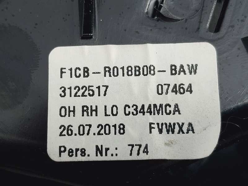 Recambio de rejilla aireadora para ford c-max (ceu) trend referencia OEM IAM F1CBR018B08BAW  