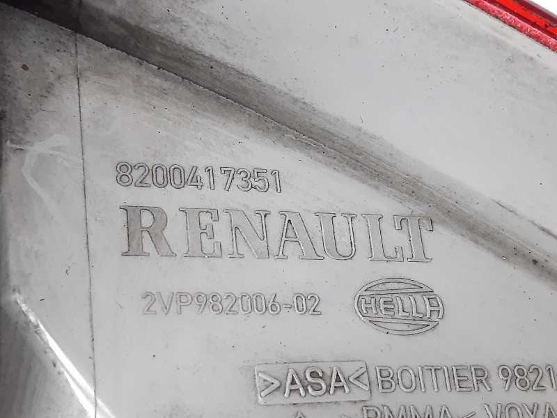 Recambio de piloto trasero derecho para renault megane ii familiar dynamique referencia OEM IAM 8200417351  