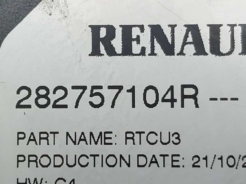 Recambio de modulo electronico para renault trafic 2.0 dci referencia OEM IAM 282757104R  