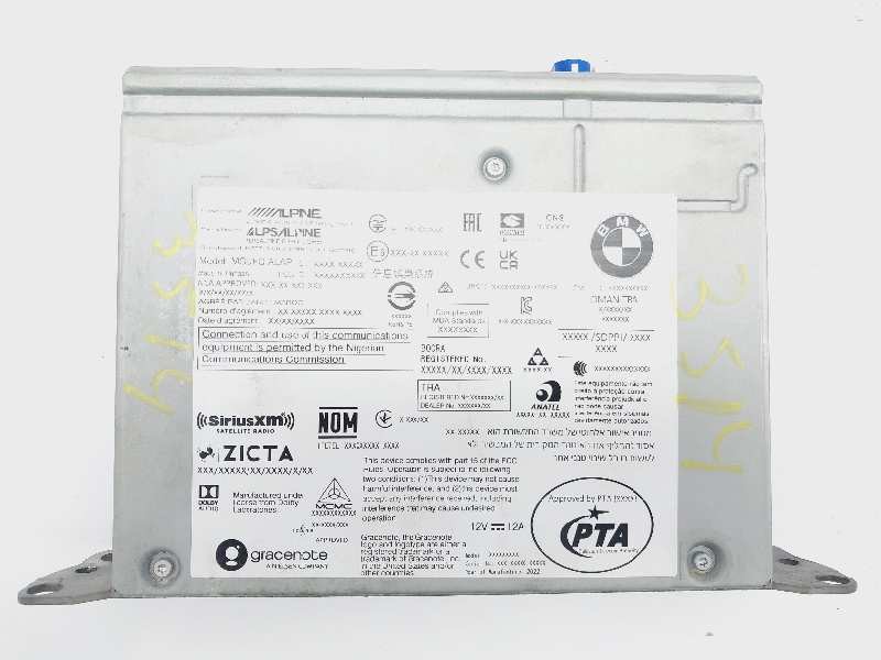 Recambio de sistema navegacion gps para bmw serie 1 lim. (f40) 118d referencia OEM IAM 6512CI5A5E65801  