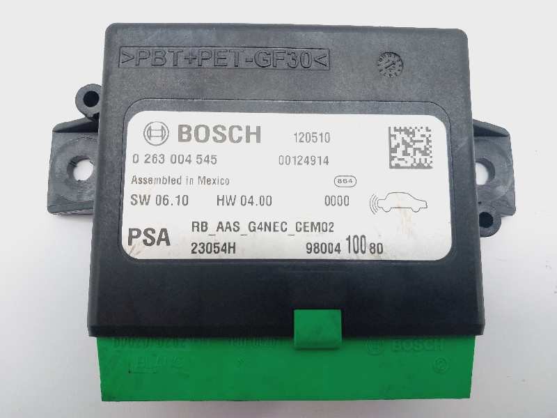 Recambio de modulo electronico para citroën c4 lim. business referencia OEM IAM 9800410080 0263004545 
