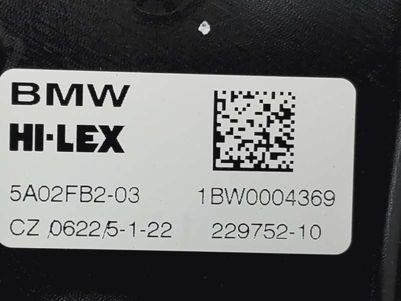Recambio de elevalunas delantero derecho para bmw serie 1 lim. (f40) 118d referencia OEM IAM 1BW0004369 51337465248 