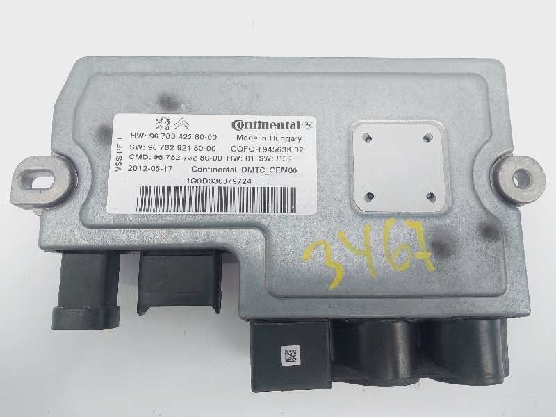 Recambio de centralita start / stop para citroën c4 lim. business referencia OEM IAM 967834228000 967829218000 967827328000