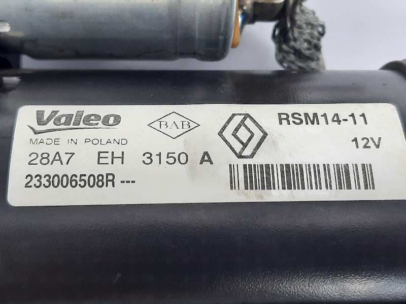 Recambio de motor arranque para renault clio iv limited referencia OEM IAM 233006508R  