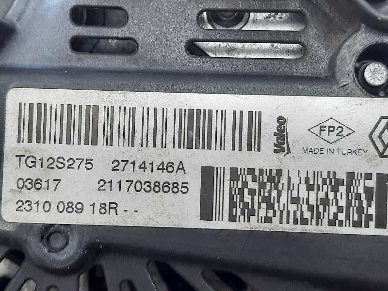 Recambio de alternador para renault clio iv limited referencia OEM IAM 231008918R TG12S275 2714146A
