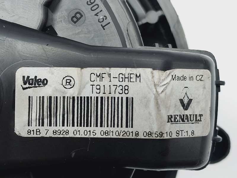 Recambio de motor calefaccion para renault scenic iv grand limited referencia OEM IAM T911738 272109954R 
