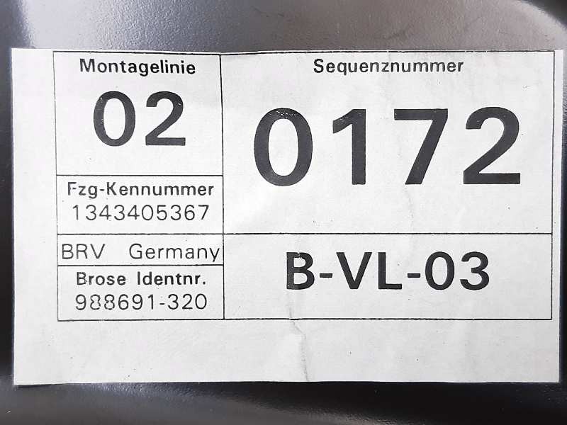 Recambio de elevalunas delantero izquierdo para volkswagen passat variant (365) edition bluemotion referencia OEM IAM 3AA837755 