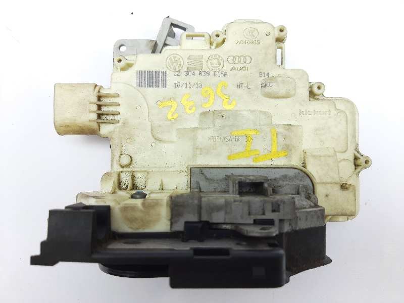 Recambio de cerradura puerta trasera izquierda para volkswagen passat variant (365) edition bluemotion referencia OEM IAM 3C4839