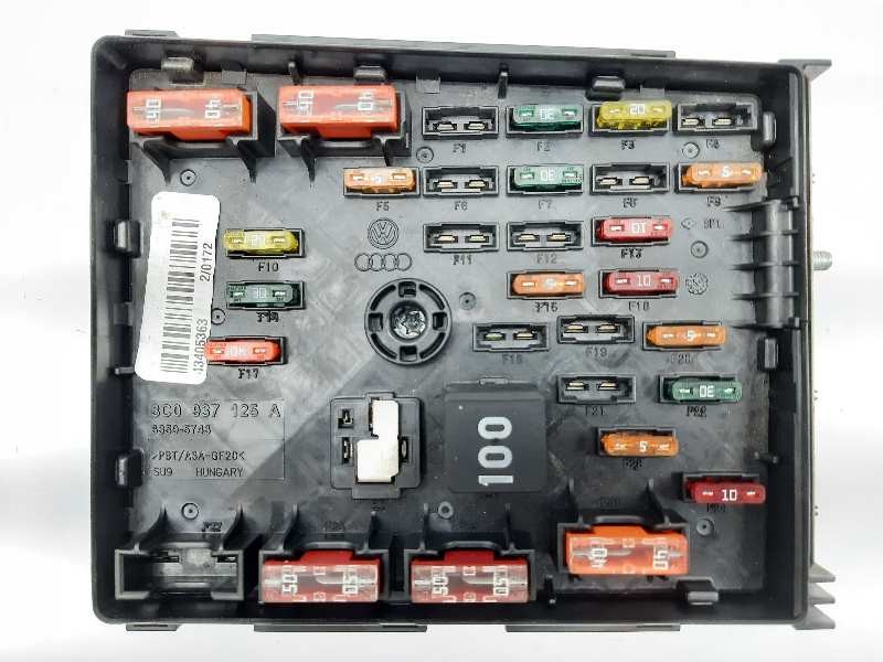 Recambio de caja reles / fusibles para volkswagen passat variant (365) edition bluemotion referencia OEM IAM 3C0937125A 63595743