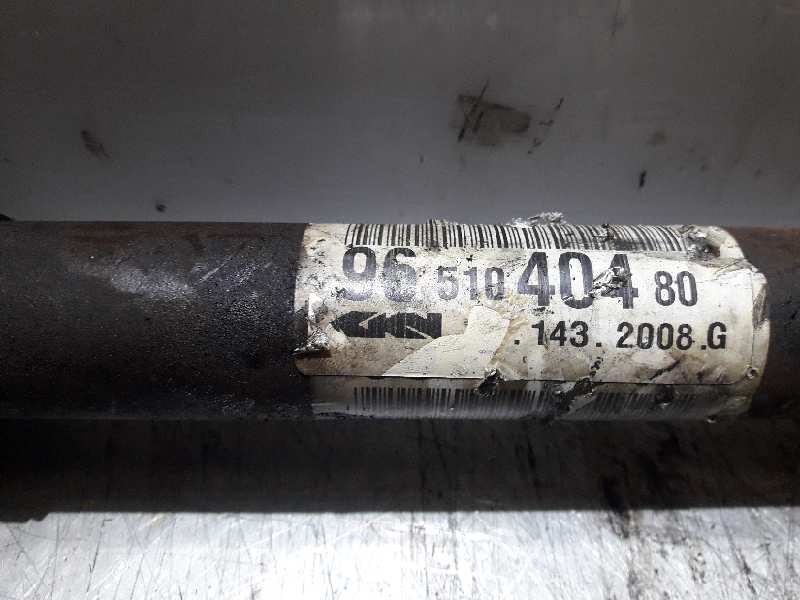 Recambio de transmision delantera derecha para peugeot 207 1.4 16v cat (kfu / et3j4) referencia OEM IAM 9651040480  