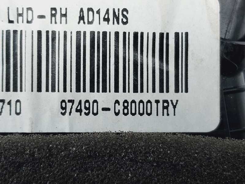 Recambio de rejilla aireadora para hyundai i20 active tecno referencia OEM IAM 97490C8000TRY  