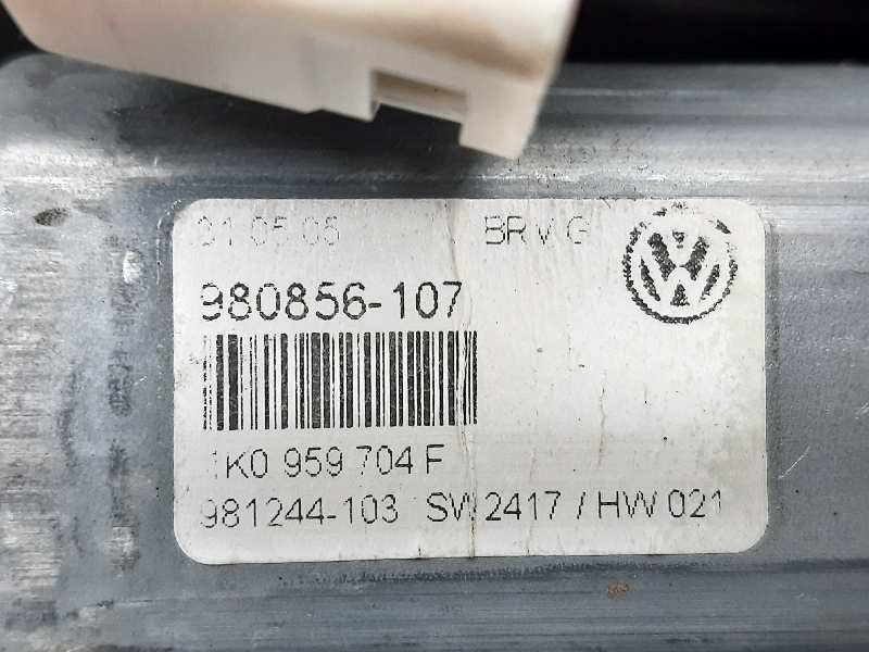 Recambio de elevalunas trasero derecho para volkswagen passat berlina (3c2) advance referencia OEM IAM 3C4839756F 993425200 9808