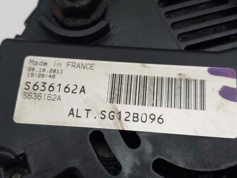 Recambio de alternador para renault laguna ii (bg0) privilege referencia OEM IAM S636162A SG12B096 437208