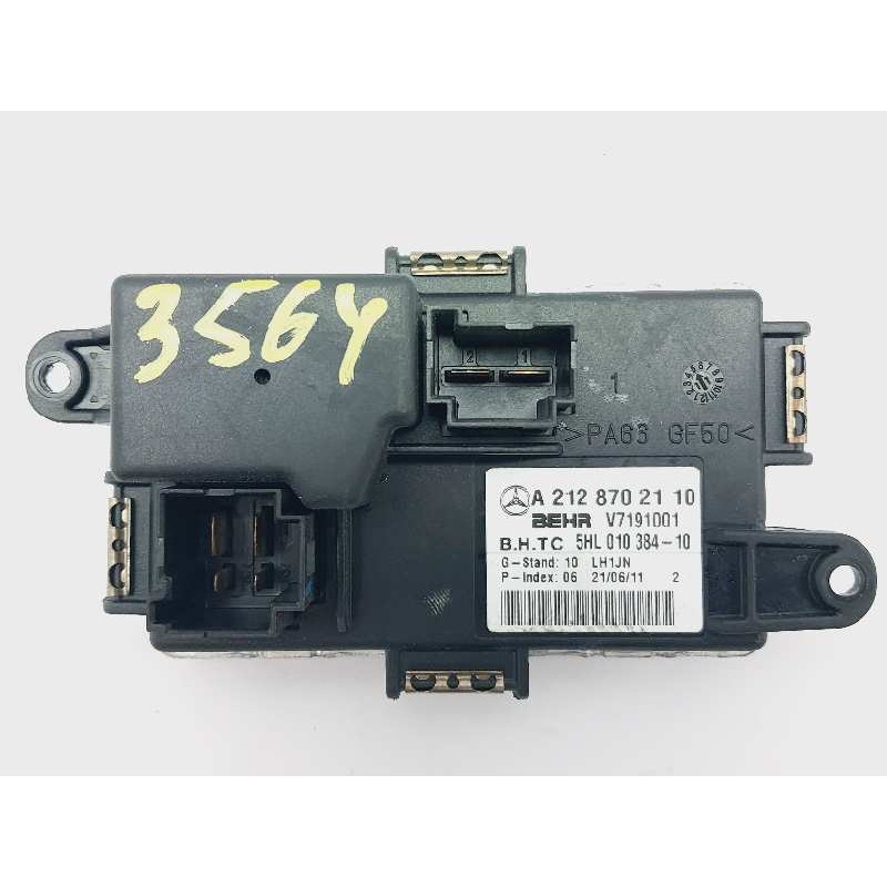 Recambio de resistencia calefaccion para mercedes-benz clase c (w204) familiar c 250 t cdi blueefficiency (204.203) referencia O