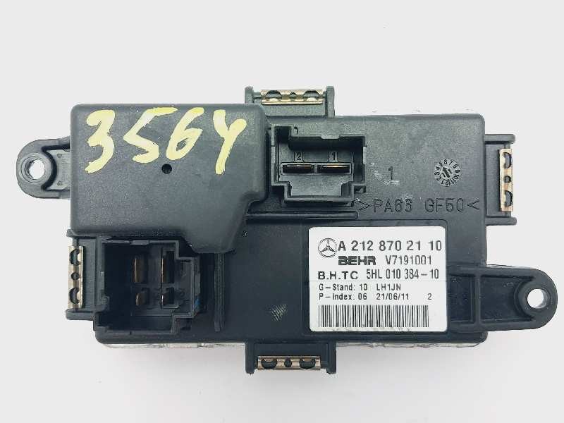 Recambio de resistencia calefaccion para mercedes-benz clase c (w204) familiar c 250 t cdi blueefficiency (204.203) referencia O