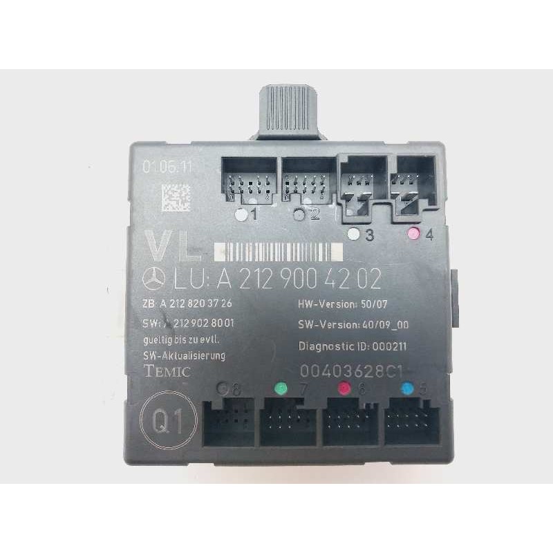 Recambio de modulo electronico para mercedes-benz clase c (w204) familiar c 250 t cdi blueefficiency (204.203) referencia OEM IA