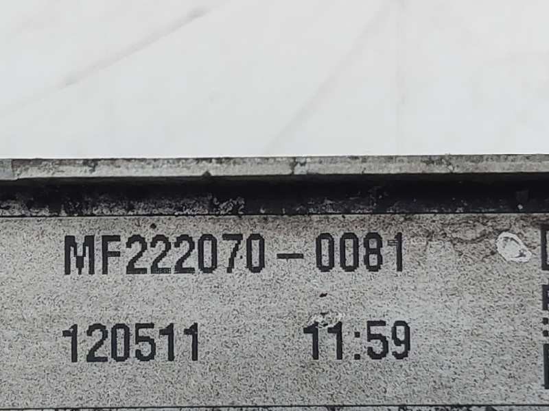 Recambio de radiador agua para toyota auris hybrid active referencia OEM IAM MF2220700081  