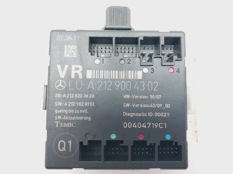 Recambio de modulo electronico para mercedes-benz clase c (w204) familiar c 250 t cdi blueefficiency (204.203) referencia OEM IA