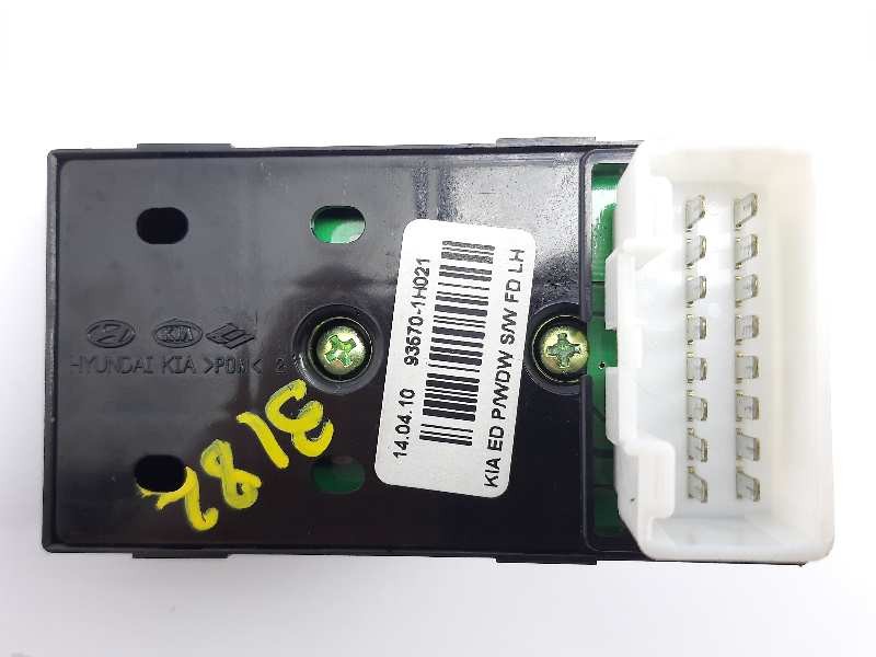 Recambio de mando elevalunas delantero izquierdo para kia cee´d drive referencia OEM IAM 935701H021 36949K1000 
