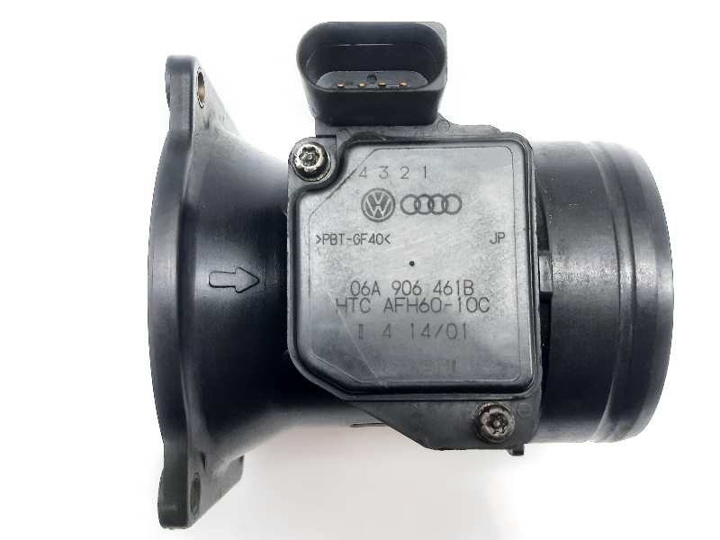 Recambio de caudalimetro para audi a3 (8l) 1.6 ambiente referencia OEM IAM 1J0129574B 06A906461B HTCAFH6010C
