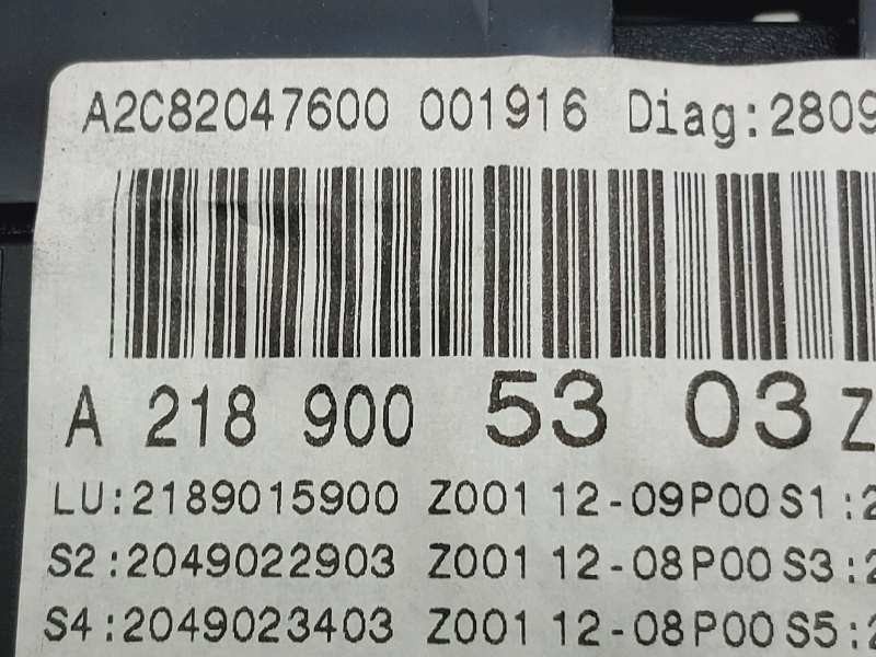 Recambio de cuadro instrumentos para mercedes-benz clase cls (w218) shooting breake cls 350 cdi be edition 1 (218.923) referenci