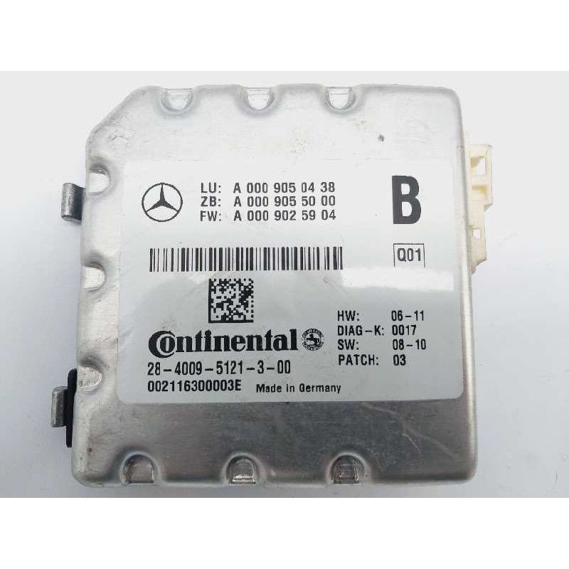 Recambio de modulo electronico para mercedes-benz clase c (w204) familiar c 250 t cdi blueefficiency (204.203) referencia OEM IA