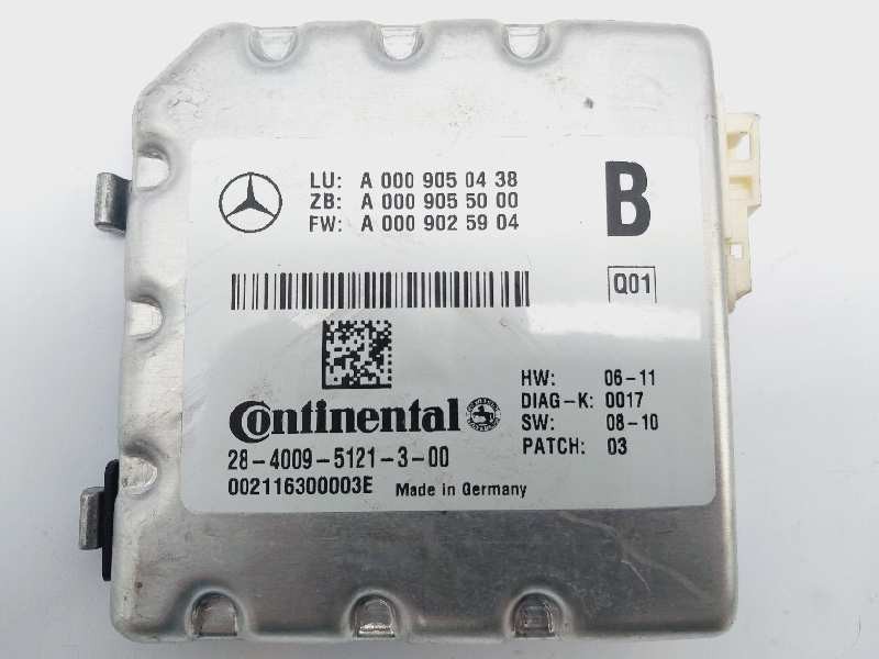 Recambio de modulo electronico para mercedes-benz clase c (w204) familiar c 250 t cdi blueefficiency (204.203) referencia OEM IA