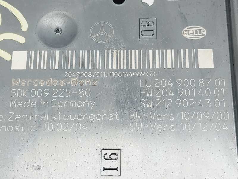 Recambio de caja reles / fusibles para mercedes-benz clase c (w204) familiar c 250 t cdi blueefficiency (204.203) referencia OEM