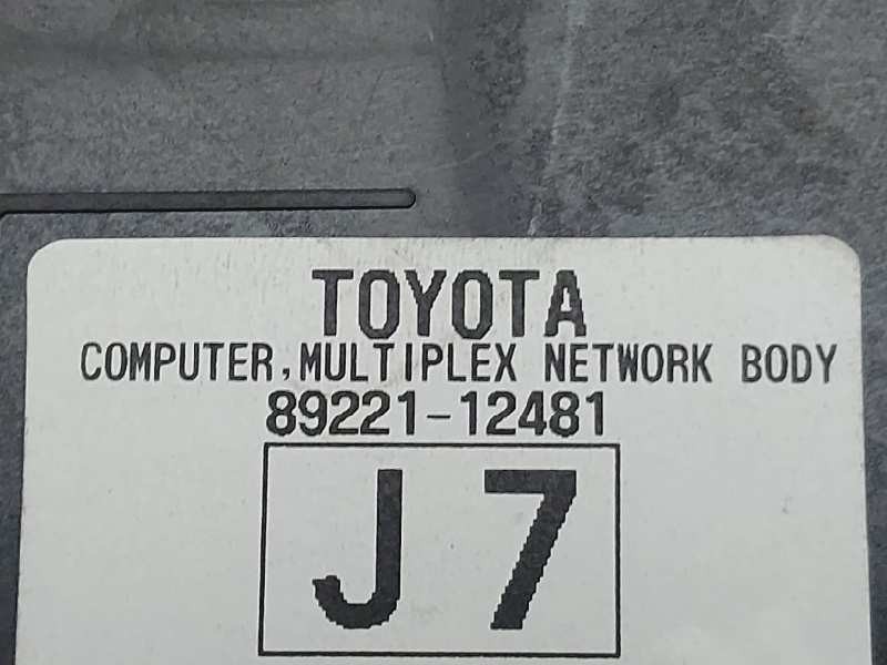 Recambio de modulo electronico para toyota auris hybrid active referencia OEM IAM 8922112481  